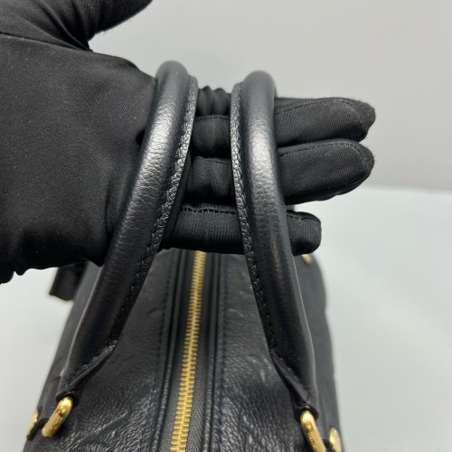 Louis Vuitton Speedy Bandouliere 25 Monogram Empreinte Black
