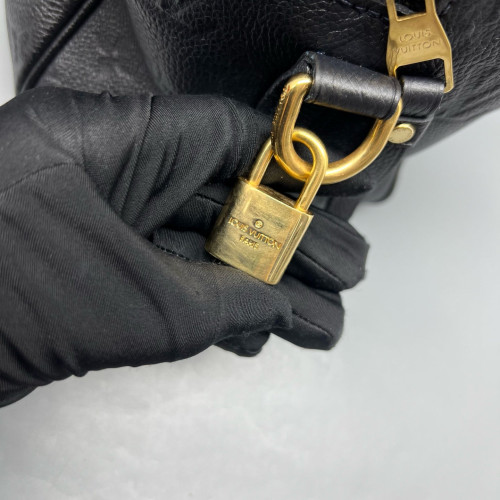 Louis Vuitton Speedy Bandouliere 25 Monogram Empreinte Black