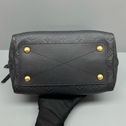 Louis Vuitton Speedy Bandouliere 25 Monogram Empreinte Black