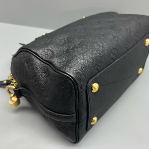 Louis Vuitton Speedy Bandouliere 25 Monogram Empreinte Black