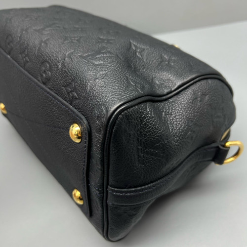 Louis Vuitton Speedy Bandouliere 25 Monogram Empreinte Black