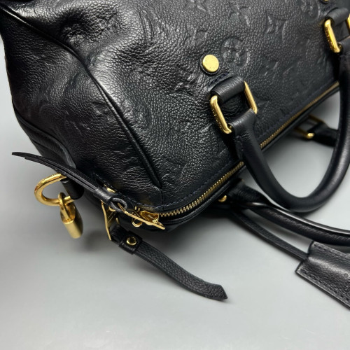 Louis Vuitton Speedy Bandouliere 25 Monogram Empreinte Black