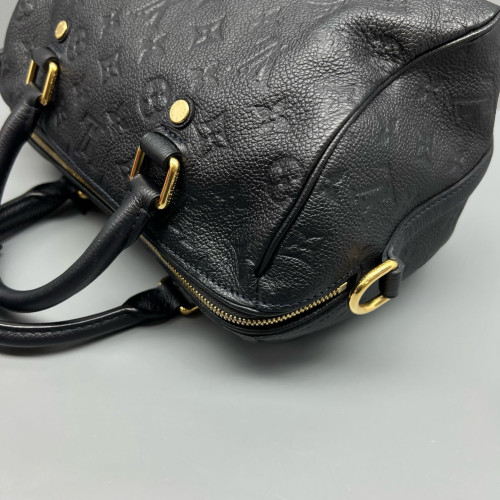 Louis Vuitton Speedy Bandouliere 25 Monogram Empreinte Black