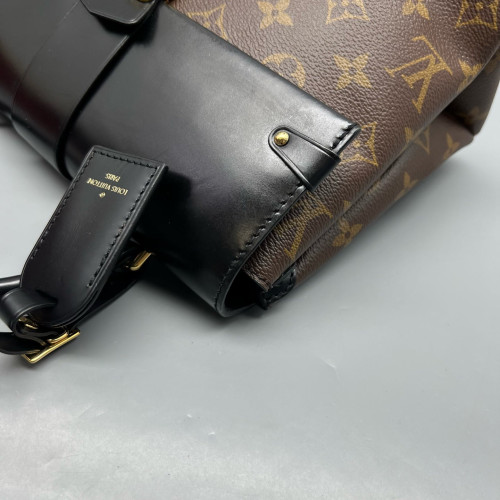 Louis Vuitton One Handle Flap MM Monogram Brown Black