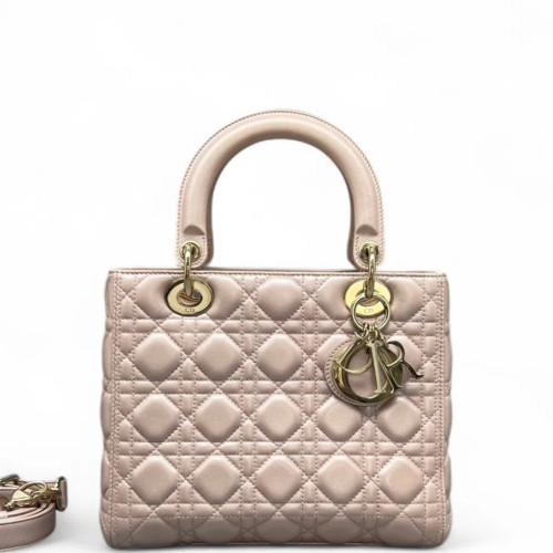 Dior Medium Lady Dior Lambskin Light Pink Dior Medium Lady Dior Lambskin Light Pink