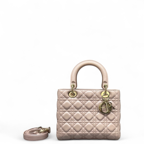 Dior Medium Lady Dior Lambskin Light Pink Dior Medium Lady Dior Lambskin Light Pink