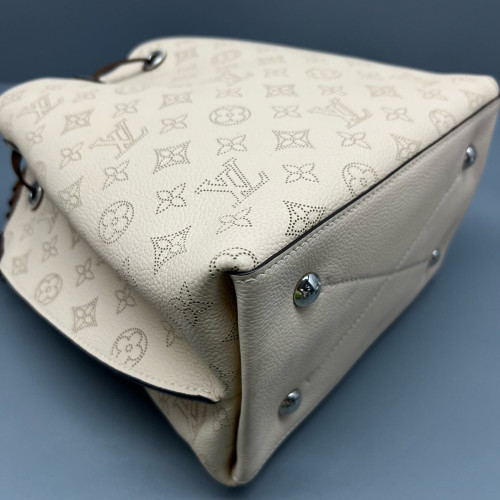 Louis Vuitton Muria Bucket Mahina Beige Brown
