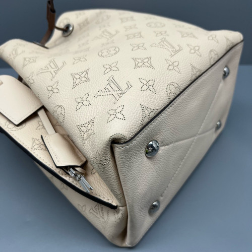 Louis Vuitton Muria Bucket Mahina Beige Brown