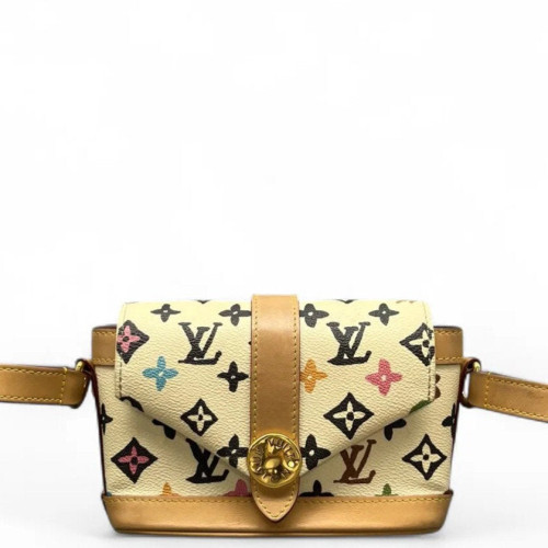 Louis Vuitton X Tyler The Creator Envelope Wearable Wallet Monogram White