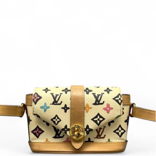 Louis Vuitton X Tyler The Creator Envelope Wearable Wallet Monogram White