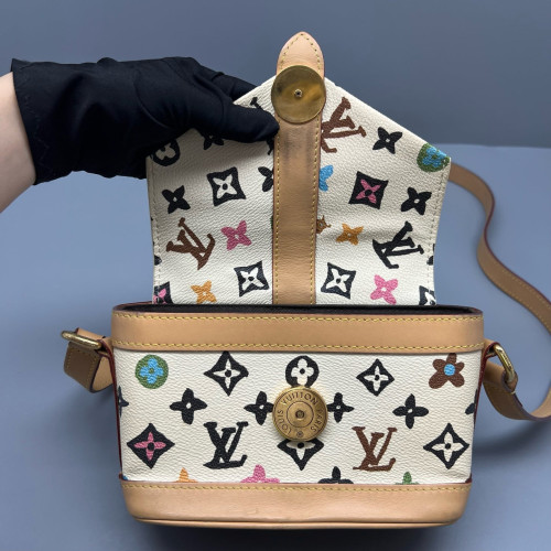 Louis Vuitton X Tyler The Creator Envelope Wearable Wallet Monogram White Louis Vuitton X Tyler The Creator Envelope Wearable Wallet Monogram White