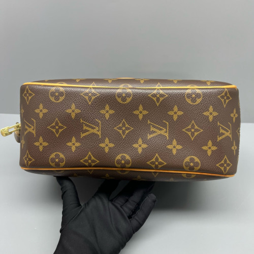 Louis Vuitton Trouville Handbag Monogram Brown