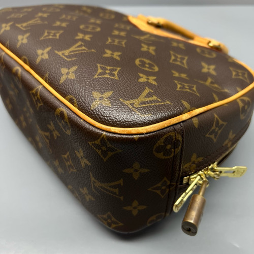 Louis Vuitton Trouville Handbag Monogram Brown
