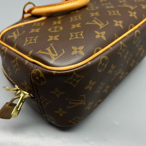 Louis Vuitton Trouville Handbag Monogram Brown