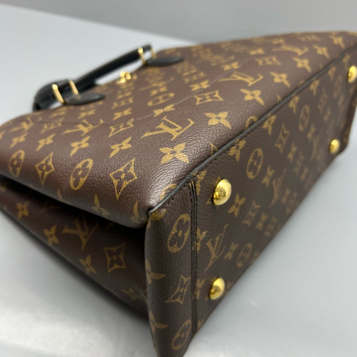 Louis Vuitton Flower Tote Monogram Brown Black
