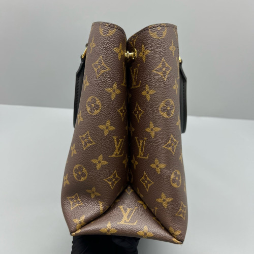 Louis Vuitton Flower Tote Monogram Brown Black