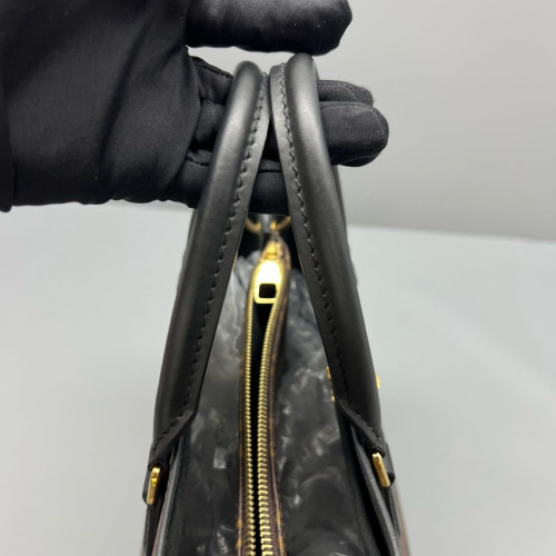Louis Vuitton Flower Tote Monogram Brown Black