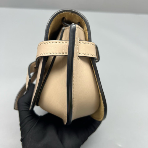 Loewe Mini Gate Calfskin Beige