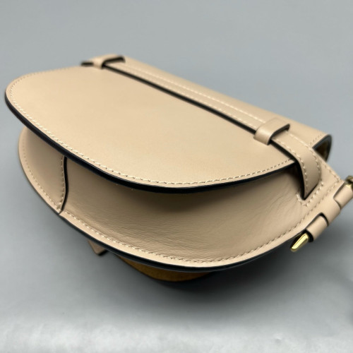 Loewe Mini Gate Calfskin Beige