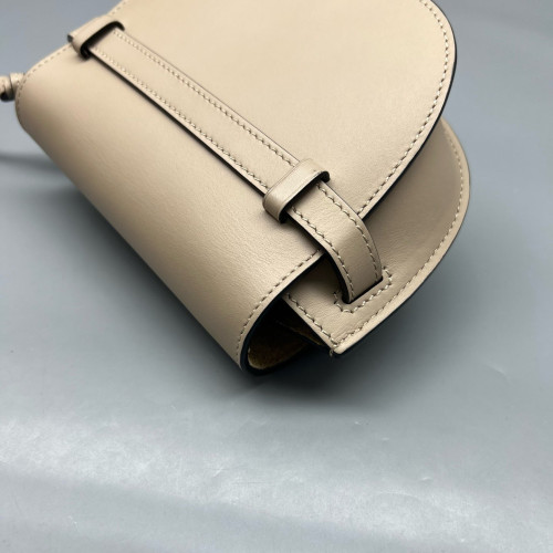 Loewe Mini Gate Calfskin Beige