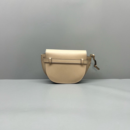 Loewe Mini Gate Calfskin Beige