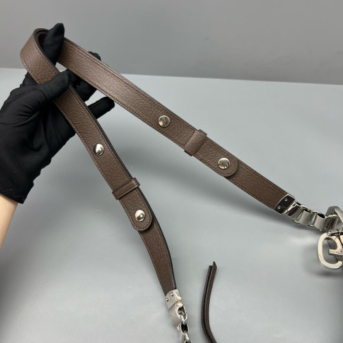 Gucci Web Shoulder Bag GG Supreme Monogram Beige Ebony