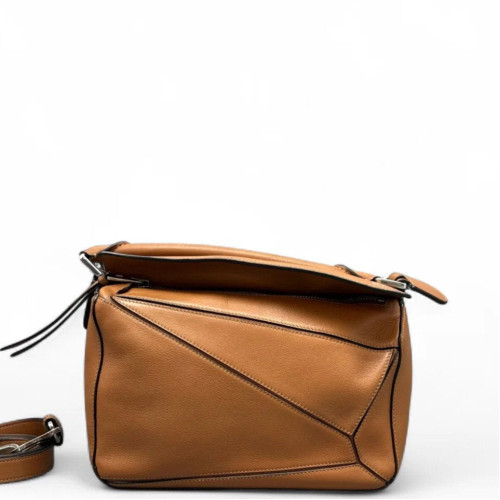 Loewe Small Puzzle Calfskin Tan