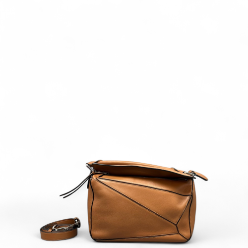 Loewe Small Puzzle Calfskin Tan