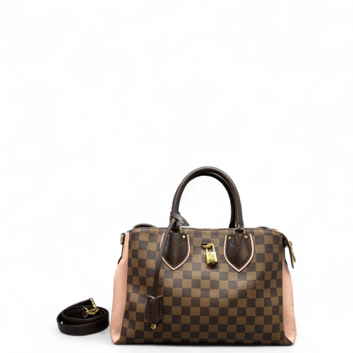 Louis Vuitton Nromandy Large Damier Ebene Brown Pink