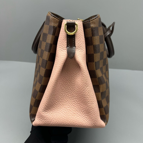 Louis Vuitton Nromandy Large Damier Ebene Brown Pink