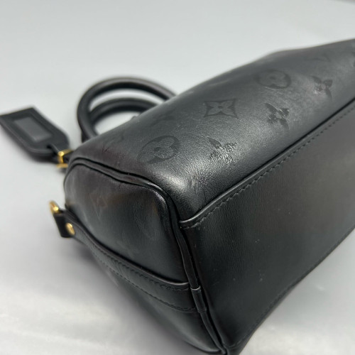 Louis Vuitton Nano Speedy Bandouliere Monogram Empreinte Black