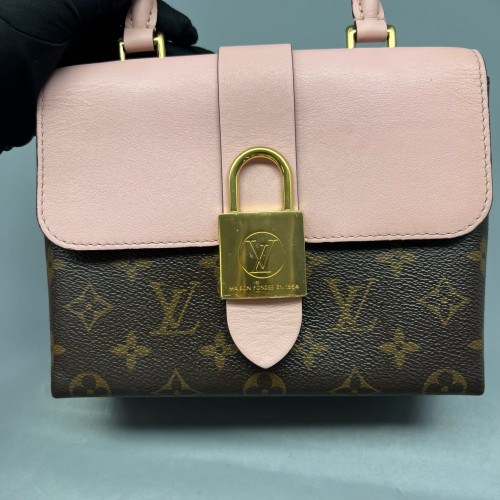 Louis Vuitton Locky BB Monogram Pink Brown Louis Vuitton Locky BB Monogram Pink Brown