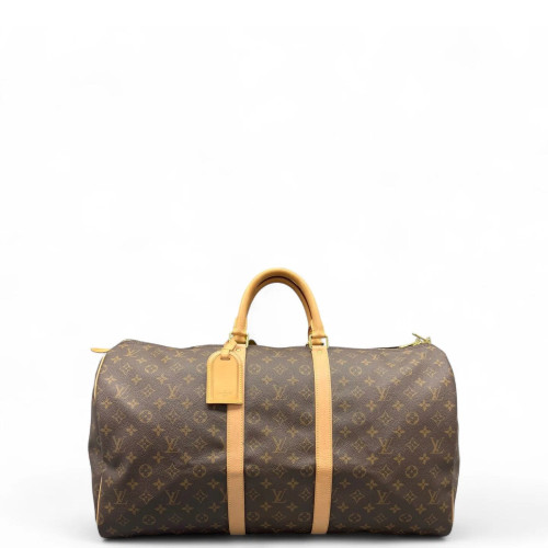 Louis Vuitton Keepall 55 Monogram Brown Louis Vuitton Keepall 55 Monogram Brown