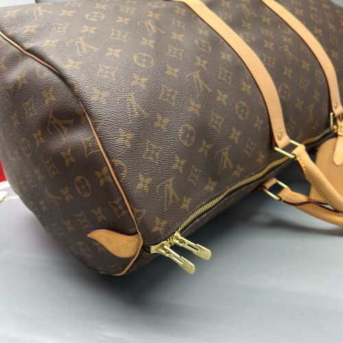 Louis Vuitton Keepall 55 Monogram Brown Louis Vuitton Keepall 55 Monogram Brown