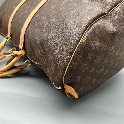 Louis Vuitton Keepall 55 Monogram Brown Louis Vuitton Keepall 55 Monogram Brown