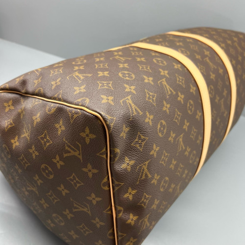 Louis Vuitton Keepall 55 Monogram Brown Louis Vuitton Keepall 55 Monogram Brown