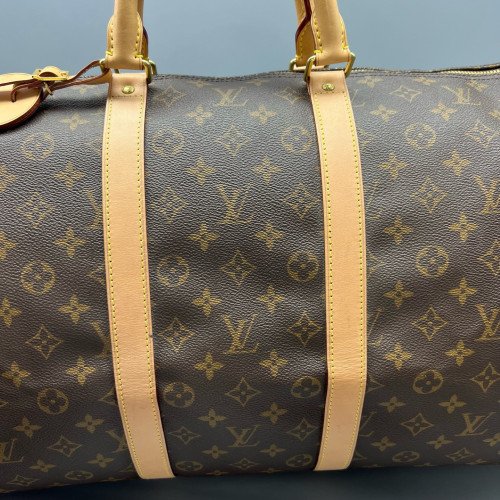Louis Vuitton Keepall 55 Monogram Brown Louis Vuitton Keepall 55 Monogram Brown