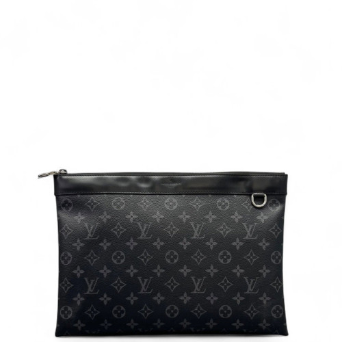 Louis Vuitton Discovery Pochette Monogram Eclipse Black