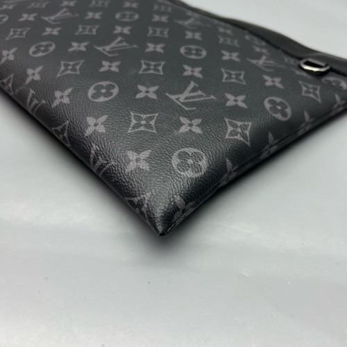 Louis Vuitton Discovery Pochette Monogram Eclipse Black