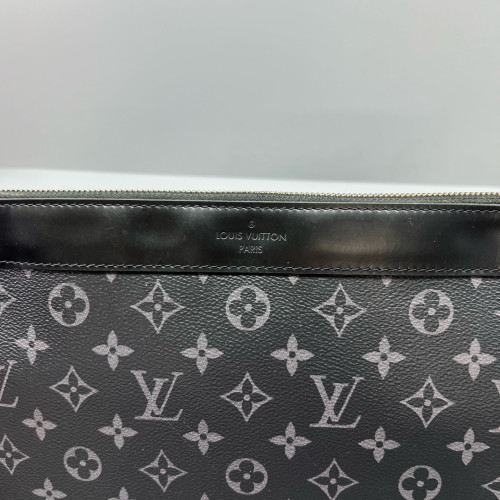 Louis Vuitton Discovery Pochette Monogram Eclipse Black