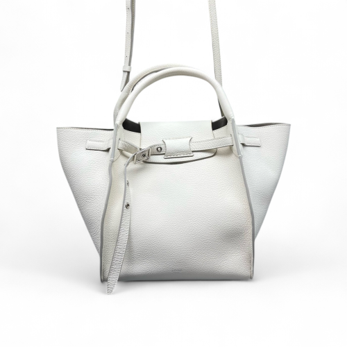 Celine Small Big Bag Grained Calfskin White