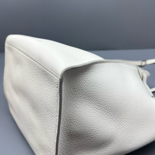 Celine Small Big Bag Grained Calfskin White