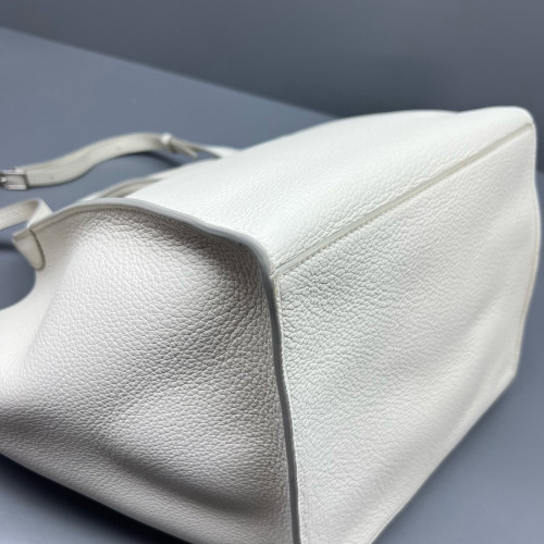 Celine Small Big Bag Grained Calfskin White