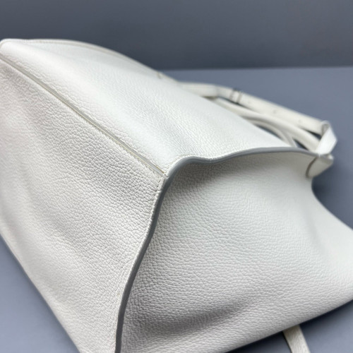 Celine Small Big Bag Grained Calfskin White