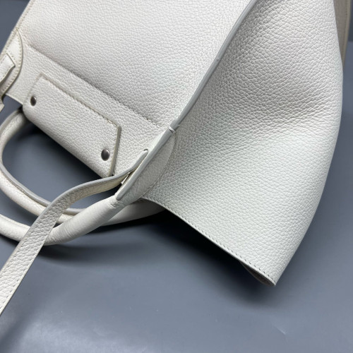 Celine Small Big Bag Grained Calfskin White