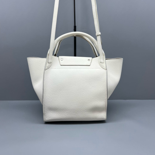 Celine Small Big Bag Grained Calfskin White