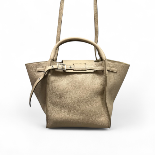 Celine Small Big Bag Grained Calfskin Natural Tan Celine Small Big Bag Grained Calfskin Natural Tan