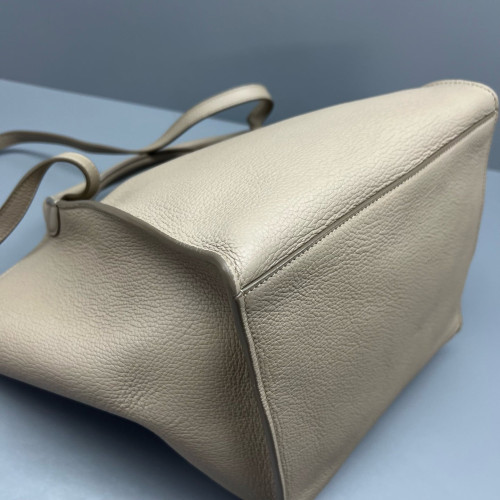 Celine Small Big Bag Grained Calfskin Natural Tan Celine Small Big Bag Grained Calfskin Natural Tan