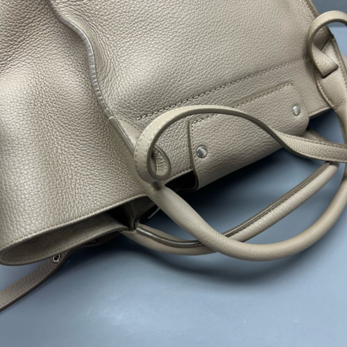 Celine Small Big Bag Grained Calfskin Natural Tan Celine Small Big Bag Grained Calfskin Natural Tan