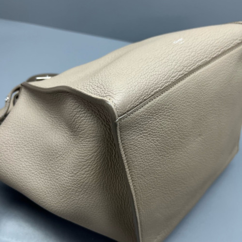 Celine Small Big Bag Grained Calfskin Natural Tan Celine Small Big Bag Grained Calfskin Natural Tan